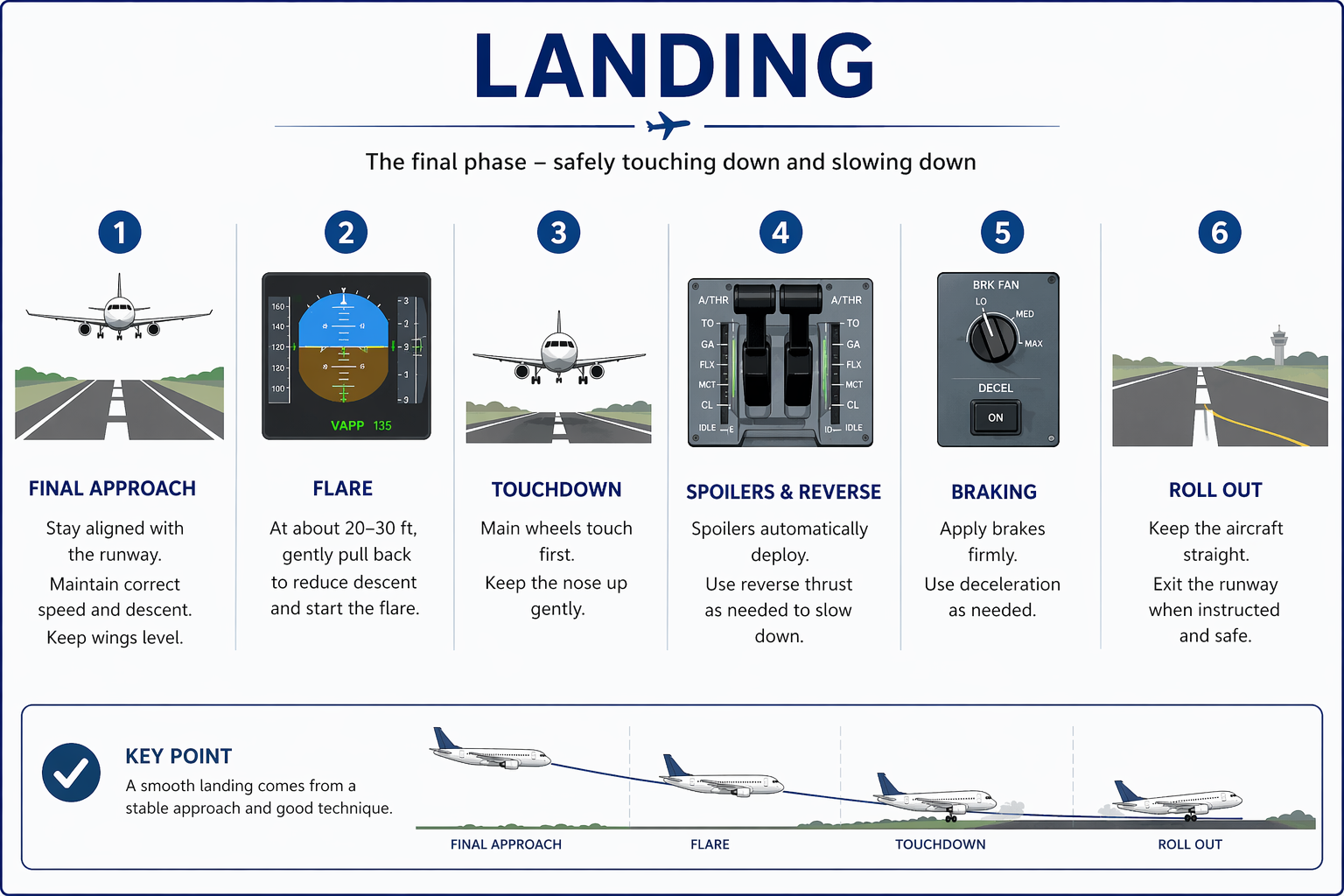 landing